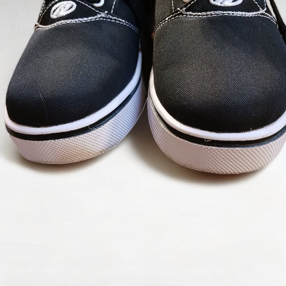 Youth Heely's Pro 20 Low Top Black and White Skater Running Shoes  Size 5 - Picture 8 of 16
